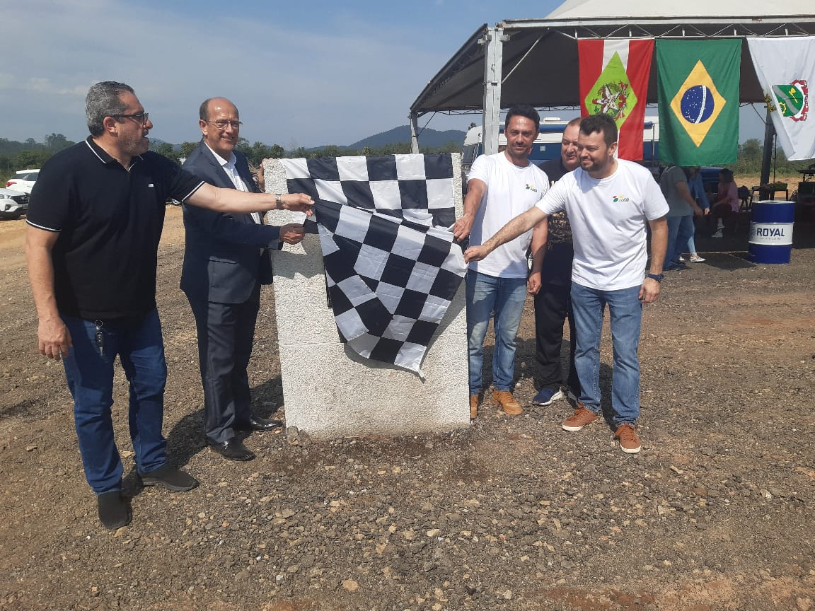 Kart Clube de Brusque inaugura Pedra Fundamental no Complexo Chico