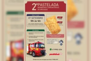 Garanta já seu pastel para a 2ª Pastelada dos Bombeiros Comunitários de Brusque