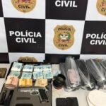 Polícia Civil de Brusque auxilia em operação contra tráfico de drogas em quatro cidades de SC