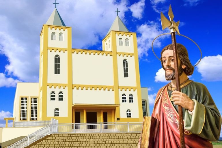 São Judas Tadeu é celebrado com festa em Águas Claras neste fim de semana