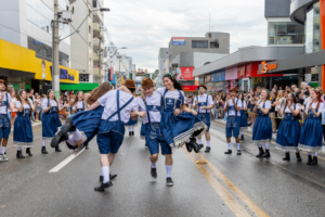 UNIFEBE desfila na Fenarreco com trajes criados por estudantes de Design de Moda