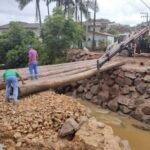 Pontes e pontilhões recebem trabalhos de melhorias por todo município