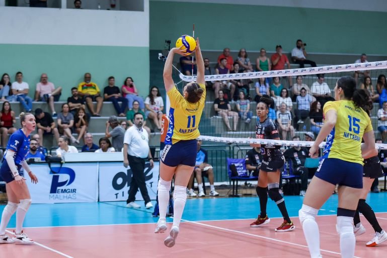 SUPERLIGA: Abel Moda Vôlei perde, em casa, para o Vôlei Bauru (SP)