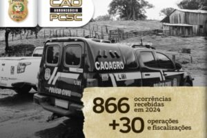 Caoagro: Polícia Civil realizou mais de 30 operações contra crimes no agronegócio em 2024