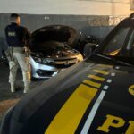 Carro roubado no Rio de Janeiro é recuperado na BR-101, em Navegantes (SC)