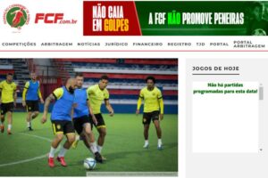 Preparativos do Bruscão para a estreia no Catarinense 2025 são destaques no site da FCF