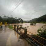 IMAGENS: Bairro Limeira é o mais afetado pelas chuvas em Brusque