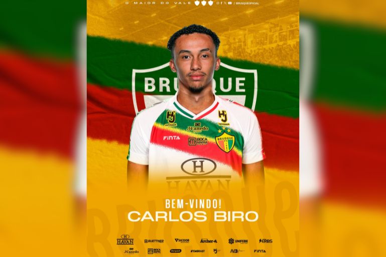 Brusque anuncia a contratação do volante Carlos Biro