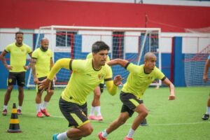 Brusque encerra a preparação para o jogo contra o Avaí