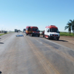 Motociclista de 43 anos morre em acidente grave na BR-282 em Campos Novos