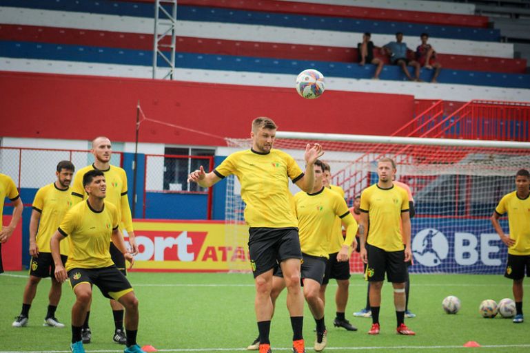 Brusque finaliza preparação para o jogo contra o Criciúma