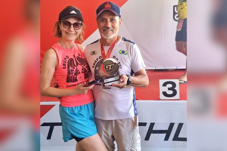 Treinador de Brusque conquista segundo lugar na categoria 60-64 anos no GP Extreme de Penha