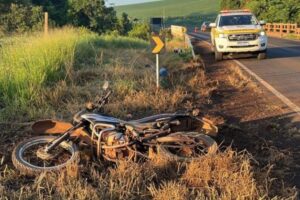 Motociclista morre após colidir contra guard-rail na SC-155, em Bom Jesus