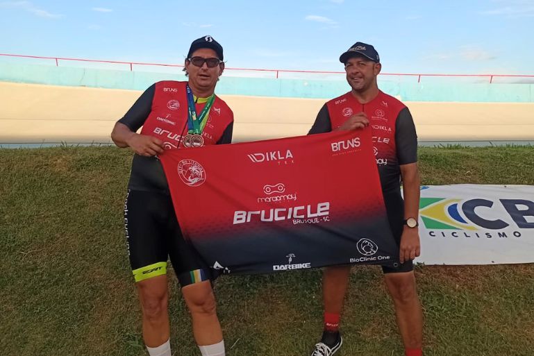 Ciclistas de Brusque garantem bons resultados no Campeonato Brasileiro de Paraciclismo de Pista