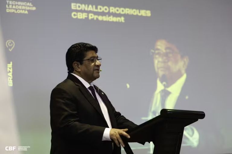 Ednaldo Rodrigues é reeleito na CBF com 100% dos votos