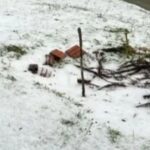 Granizo surpreende moradores de Campo Belo do Sul e Cerro Negro