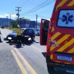 Motociclista morre após colisão entre moto e carro em Gaspar