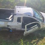 Colisão entre caminhonetes deixa cinco feridos na Rodovia Antônio Heil, em Itajaí
