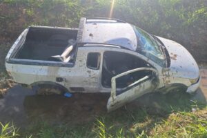 Colisão entre caminhonetes deixa cinco feridos na Rodovia Antônio Heil, em Itajaí