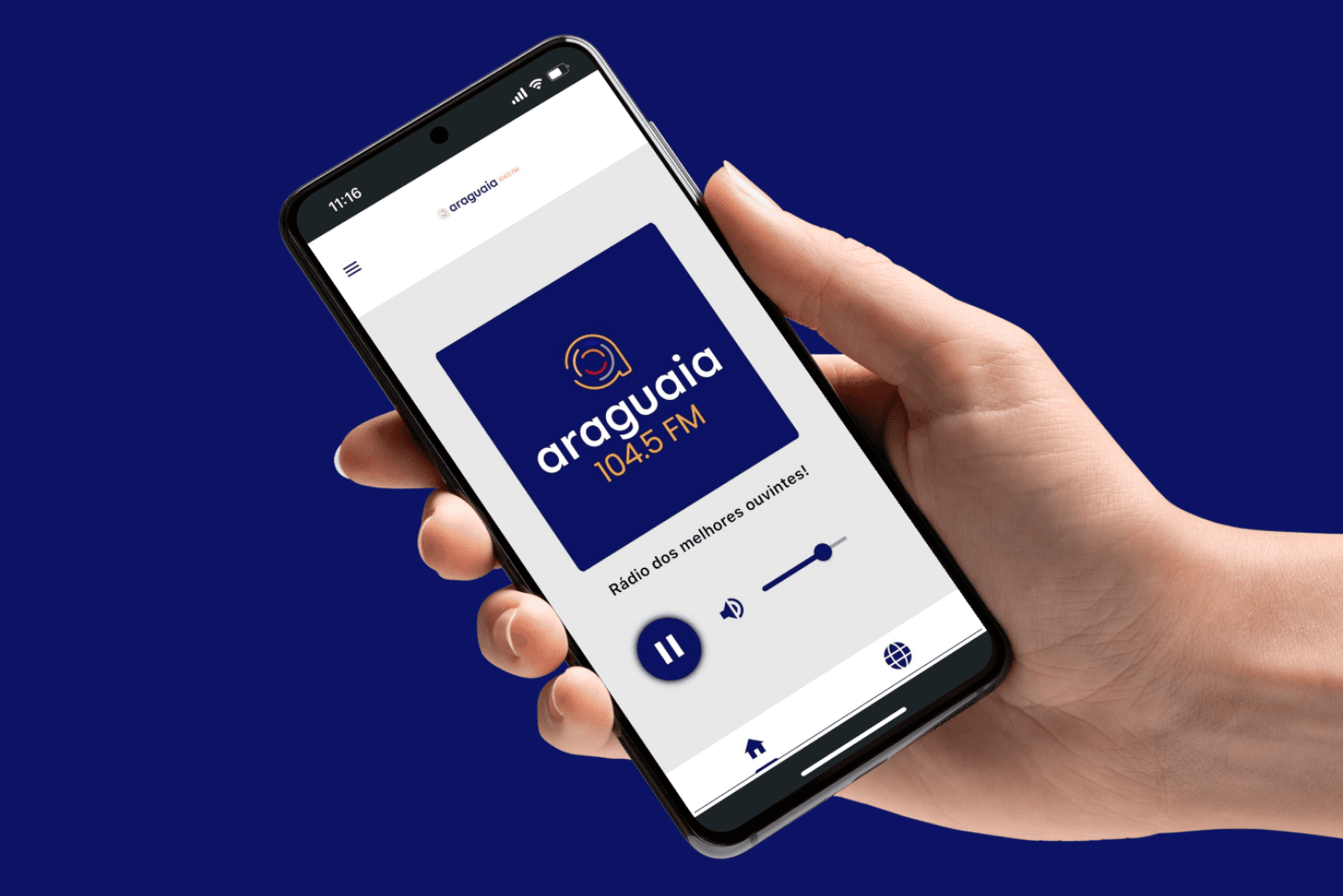 novo app rádio araguaia