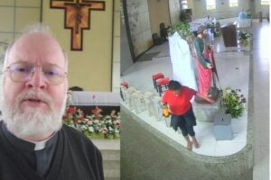 VÍDEO: Portas da igreja São Judas Tadeu, no bairro Águas Claras, ficarão fechadas após furto