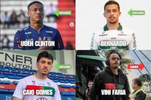 As movimentações do Brusque FC no último dia da janela de transferências