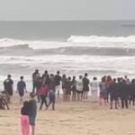 Tragédia no mar: Homem morre afogado na praia de Navegantes