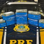 VÍDEO: Motorista tenta fugir da PRF e é pego com 25 quilos de cocaína