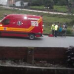 Menino de 8 anos é atropelado por moto em Brusque e levado ao hospital