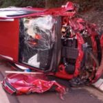 Jovem morre em colisão entre moto e carro na BR-282 em Pinhalzinho