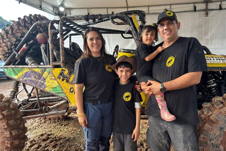 Na Fenajeep, o amor pelo off-road vem desde o berço