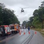 VÍDEO: Motociclista tem perna amputada após grave acidente na Rod. Ivo Silveira, em Brusque