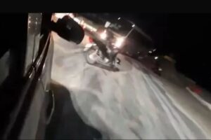 Colisão entre motocicleta e BMW deixa jovem de 19 anos ferida em Brusque