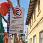Setram e CDL modernizam sinalização de estacionamento rotativo em Brusque