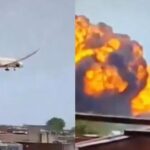 VÍDEO: Avião com destino a Londres cai minutos após decolagem na Índia