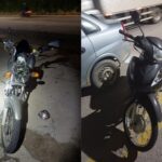 Colisão frontal entre moto e motoneta deixa dois feridos em Brusque