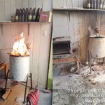 Bombeiros combatem princípio de incêndio em restaurante no bairro São Luiz