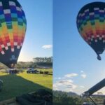 Vídeo mostra início de voo de balão que pegou fogo e deixou oito mortos em SC; assista