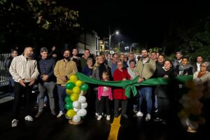 Rua no Bairro Limeira é concluída no Programa de Pavimentação Comunitária