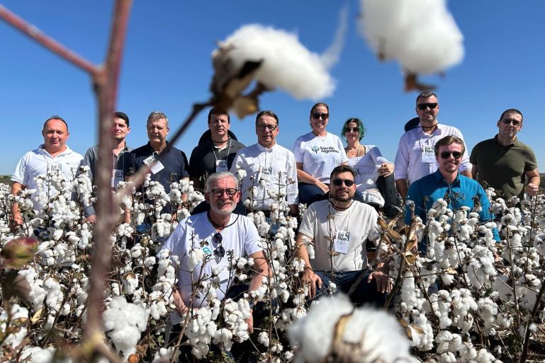 Integrantes do Núcleo Vale das Toalhas da ACIBr participam da Cotton Trip 2025
