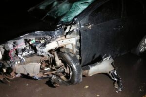 Acidente fatal entre carro e moto marca noite no Oeste de SC