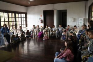 CEI Bisa Olga Fischer participa de atividade literária no Parque Zoobotânico