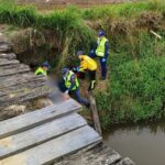 Mulher de 62 anos sofre queda de ponte e é levada ao hospital