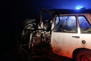 Acidente grave na BR-470 resulta em morte e ferido