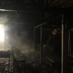 Incêndio destrói galinheiro em Camboriú (SC)