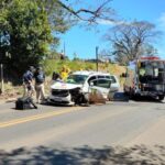 Grave colisão na BR-282 deixa sete feridos e mobiliza resgate