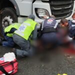 Acidente grave entre moto e caminhão mobiliza equipes em Navegantes