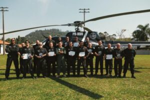 Treinamento inédito de emergência em helicópteros é realizado pela Polícia Civil de SC