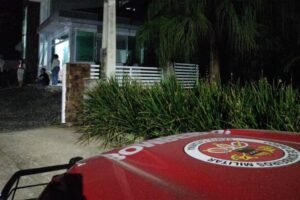 Moradores controlam princípio de incêndio em residência em Gaspar