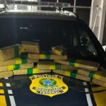 VÍDEO: Perseguição termina em prisão por tráfico e apreensão de 11 Kg de maconha